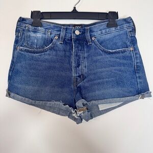 BDG Georgie Denim Cutoff Shorts Jeans Medium Blue Sz 29